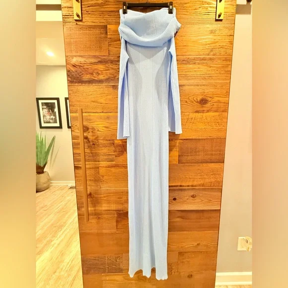 knee length dresses for ladies Galleria Rib Knit Maxi Dress main image 0